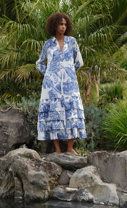 Coop - Frill-er Instincts- Blue & White