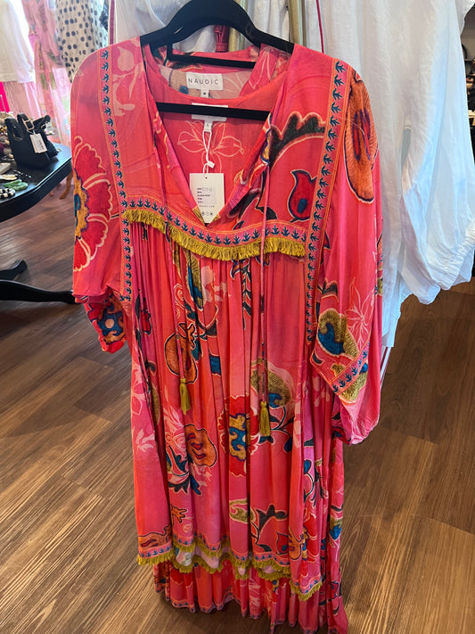 Naudic Dress Gloria Pink