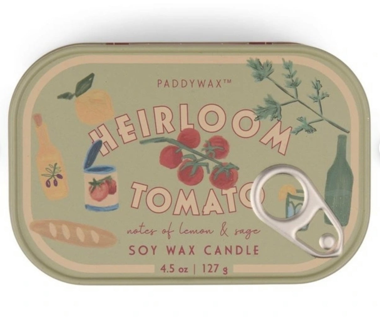 Paddywax Heirloom Tomato Soy Wax Candle