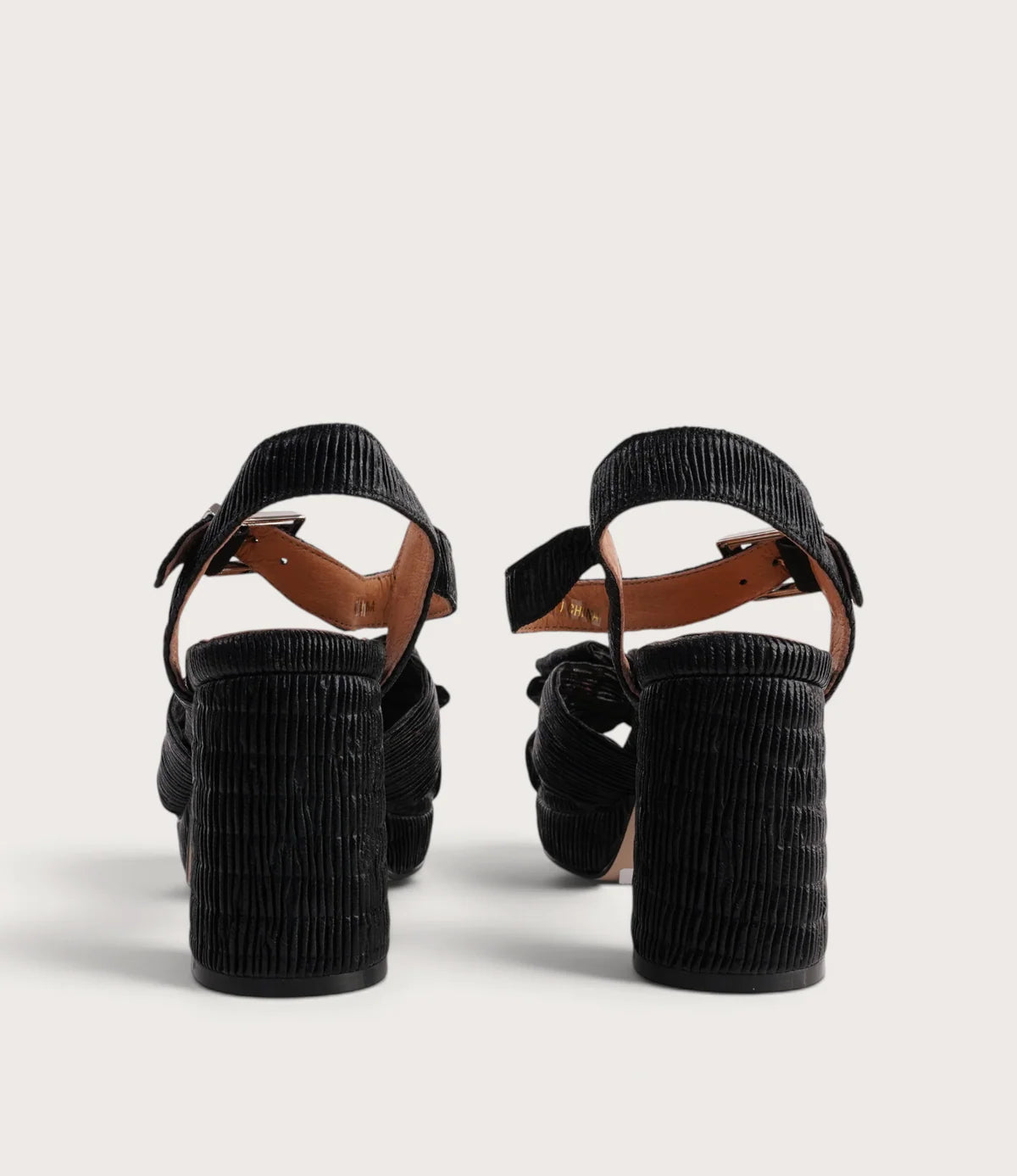 Bresley Sam Black Bow Heels